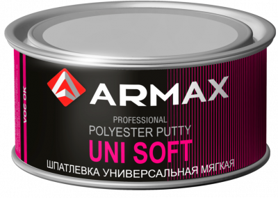 Шпатлевка ARMAX 2K UNI SOFT PUTTY 0,5кг фото в интернет магазине Новакрас.ру